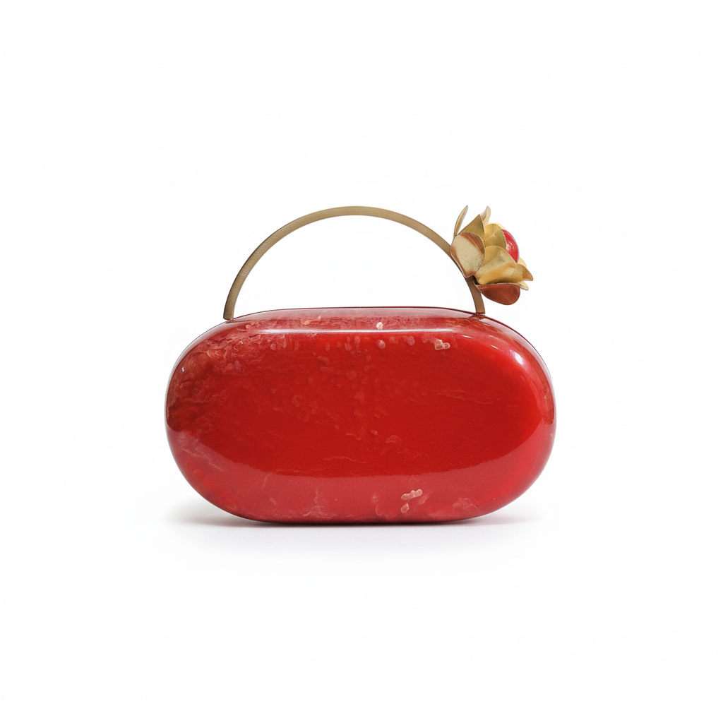 Capsule Resin Clutch | Rose Arch Handle