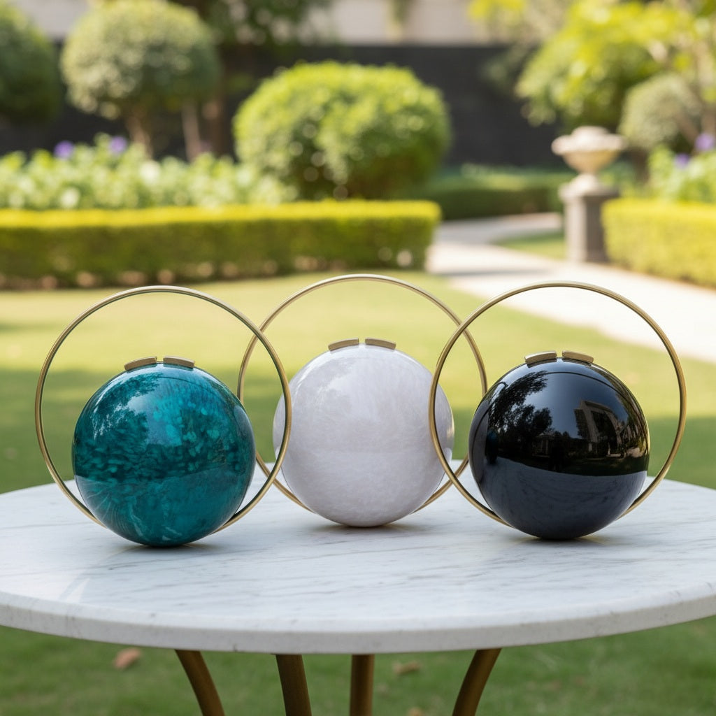 Signature Spherical Clutches