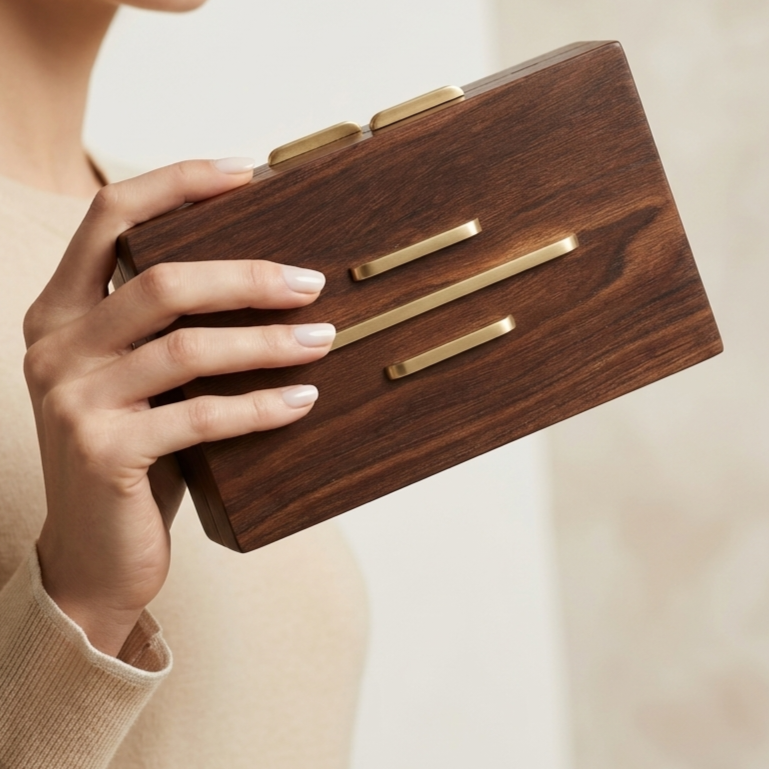 Opaline Luxe Clutch
