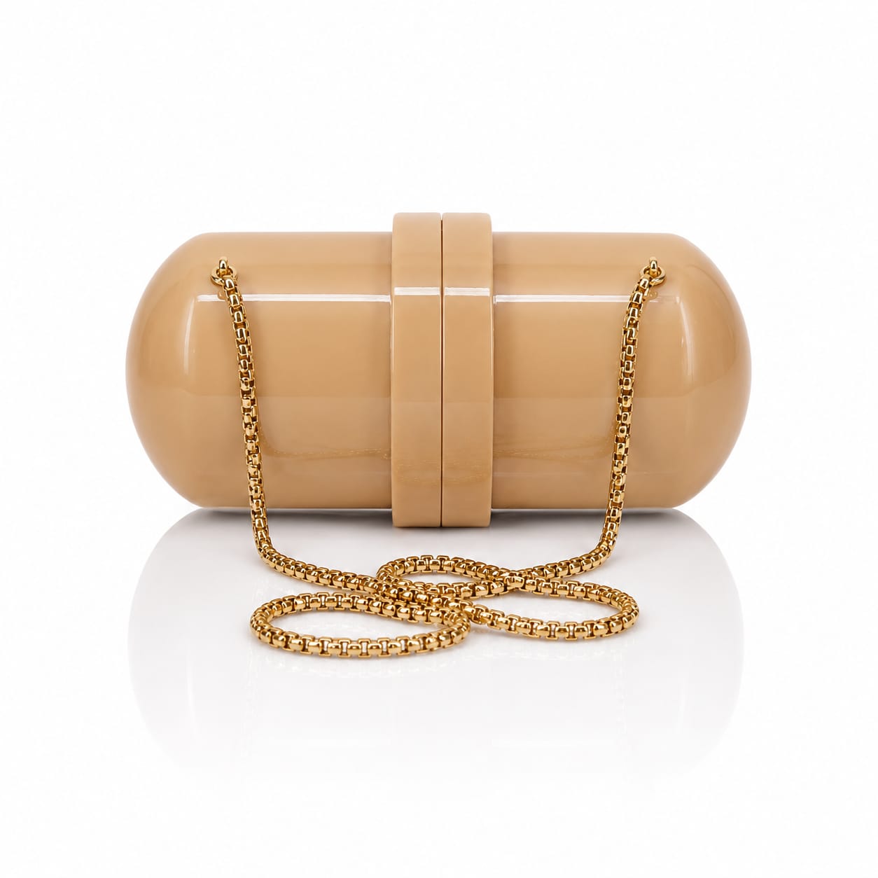 Orbit Capsule | Sculptural Resin Clutch