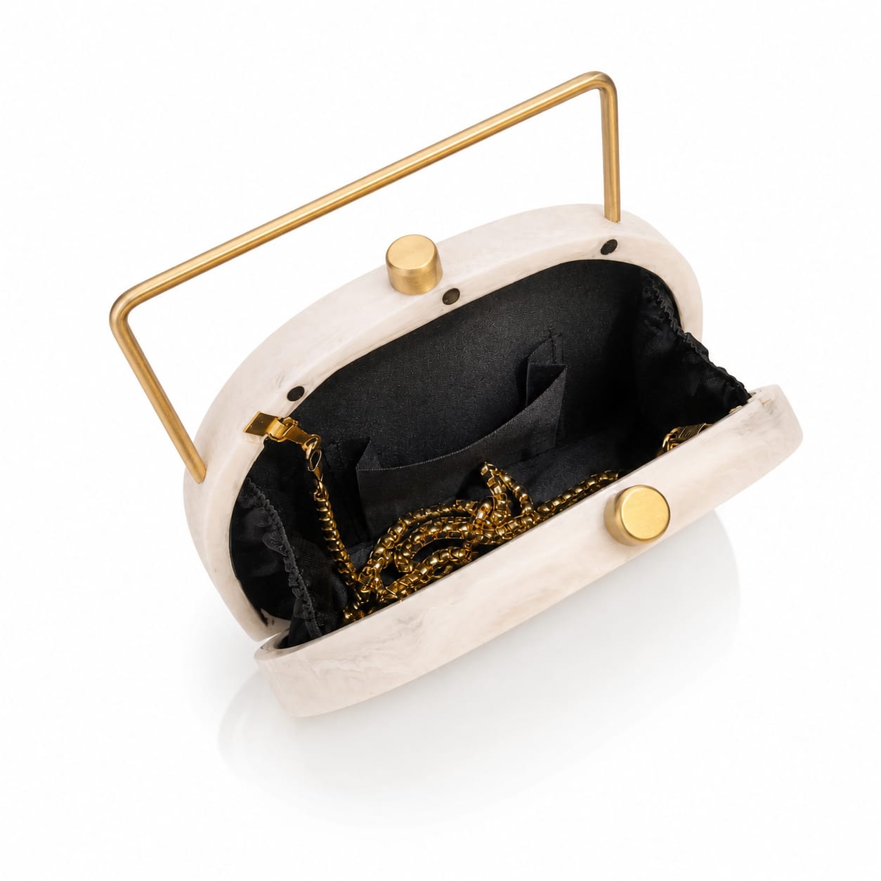 Arch Clutch | Brass Handle