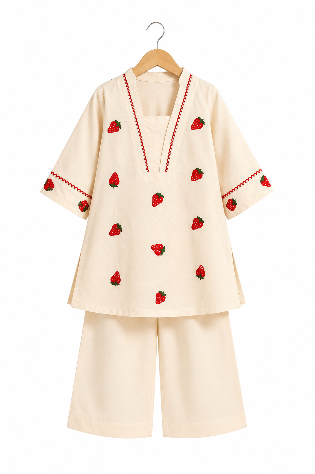 Embroidered Co-Ord Set