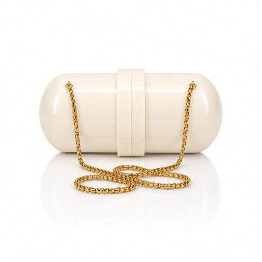 Orbit Capsule | Sculptural Resin Clutch