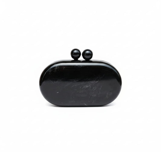 Black Capsule Resin Clutch