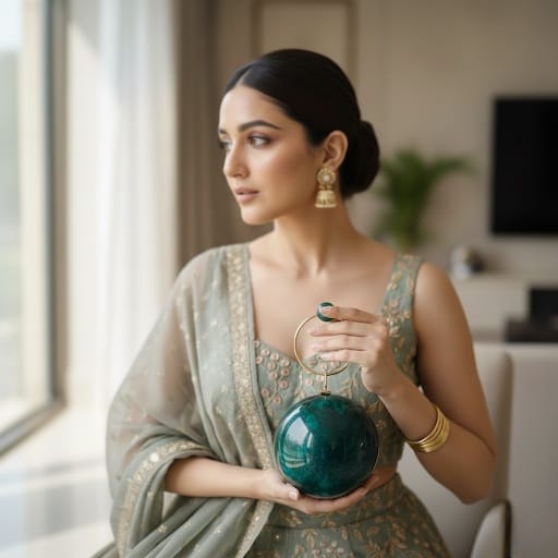Signature Orb Clutch | Bracelet Handle