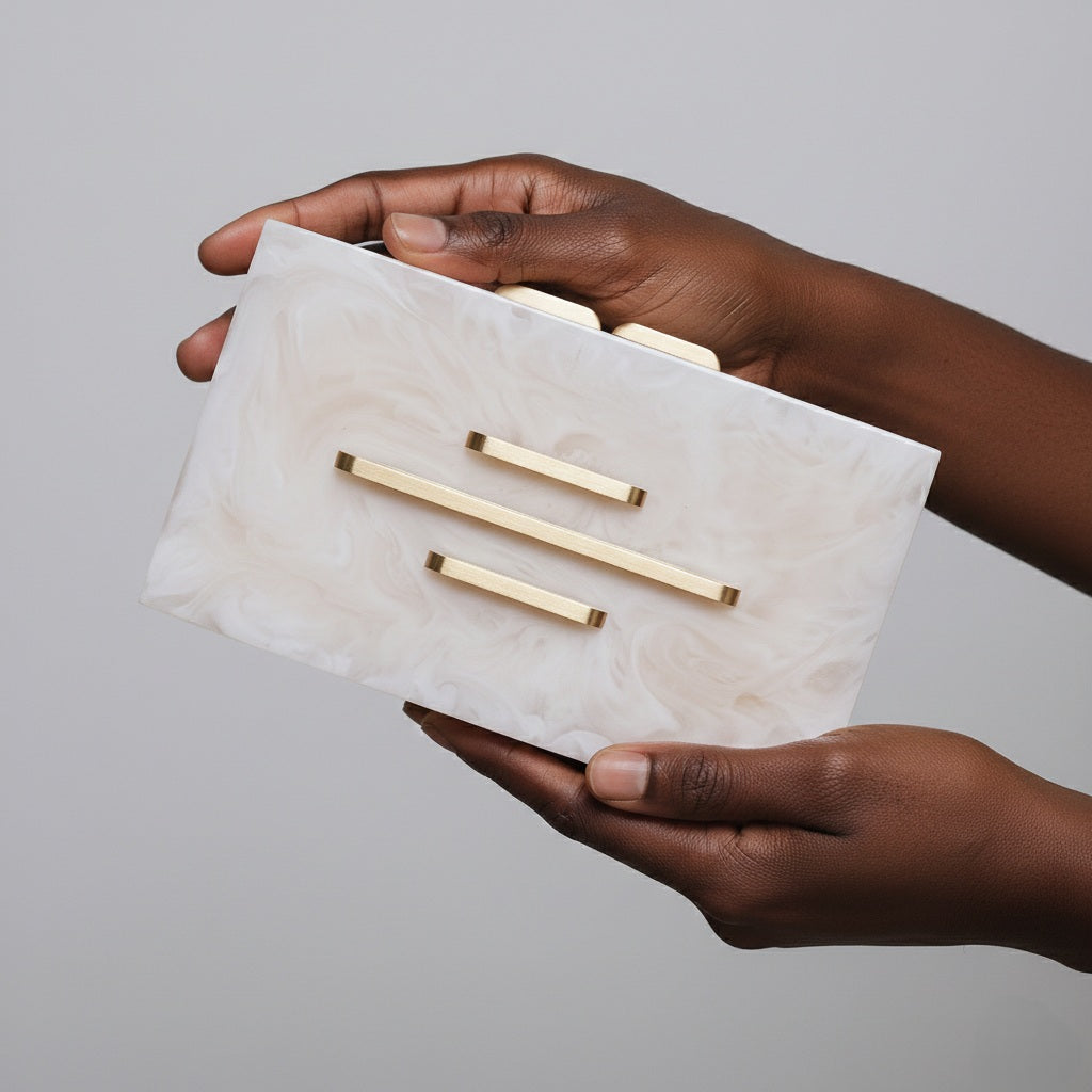 Opaline Luxe Clutch