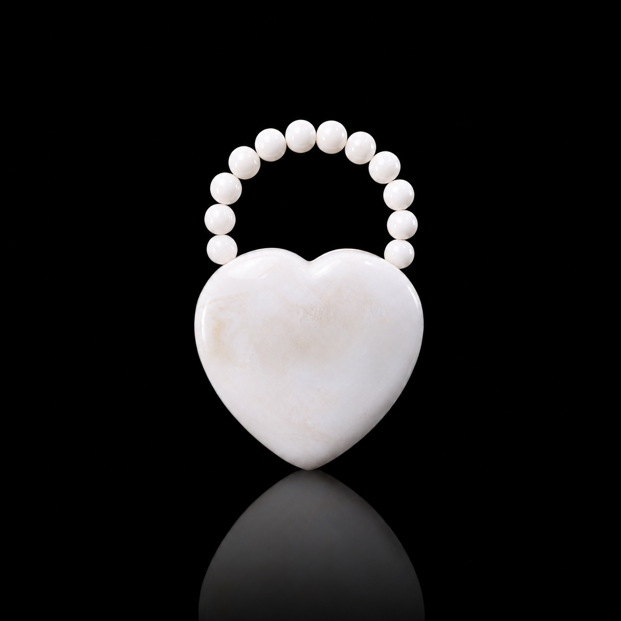 Signature Heart Clutch