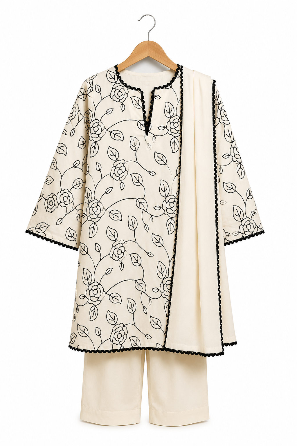Embroidered Co-Ord Set