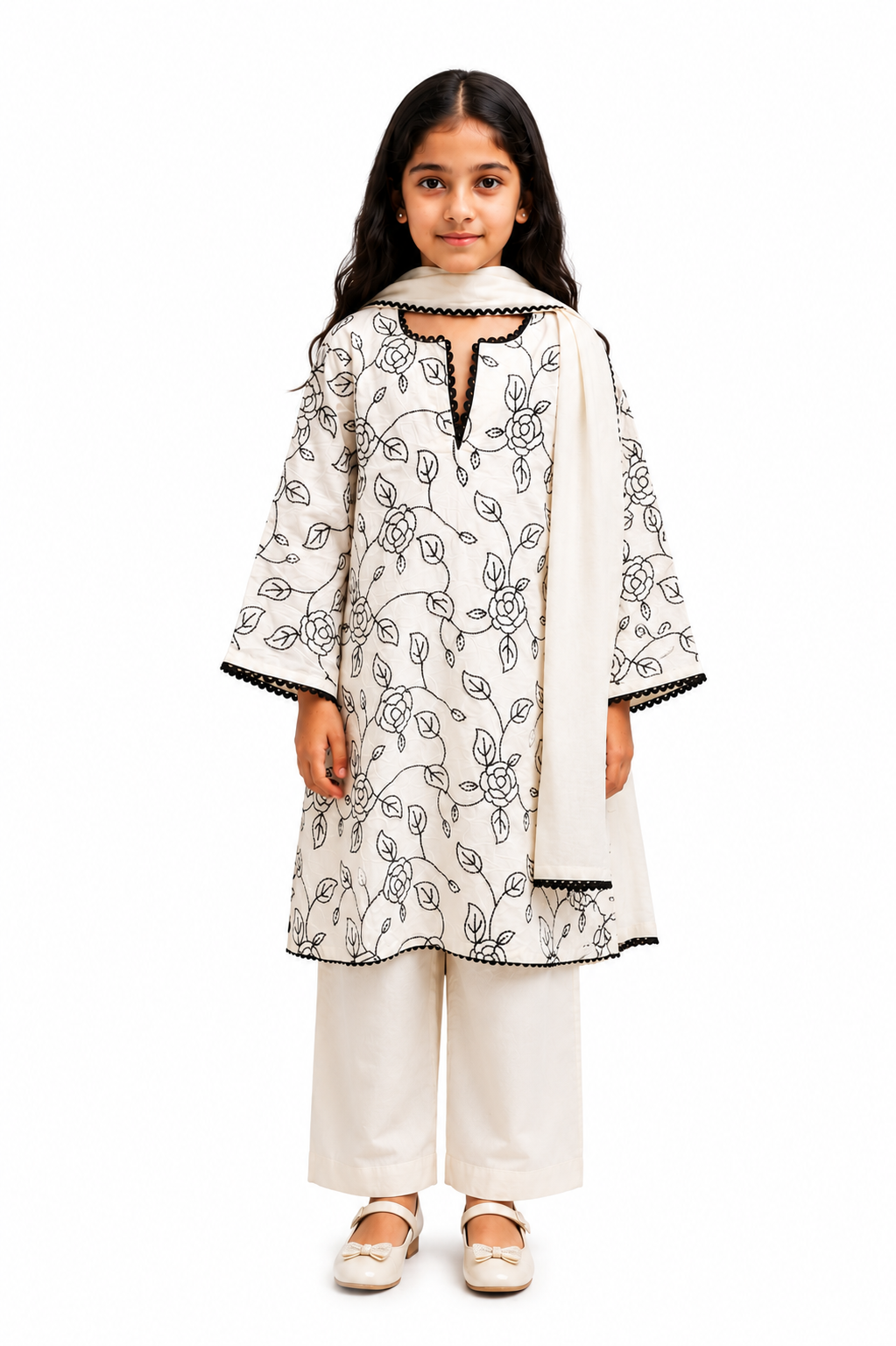 Embroidered Co-Ord Set